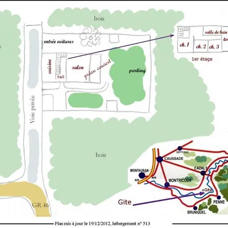 Ancienne Ecole De Moncere Hébergement de vacances